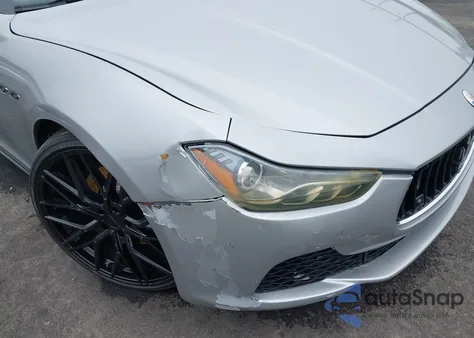 2015 Maserati Ghibli S Q4 z USA, uszkodzony, nr VIN ZAM57RTA2F1146411